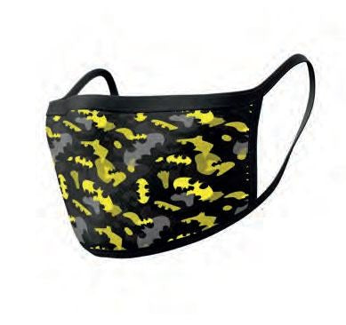 Batman-Stoffmasken-2er-Pack-Camo-Yellow