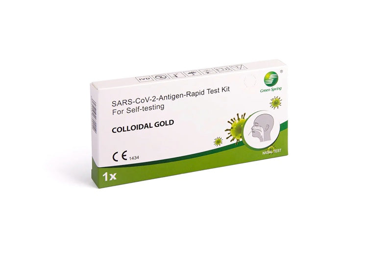 Green Spring SARS-CoV-2-Antigen-Selbsttest nasal 1er Laientest