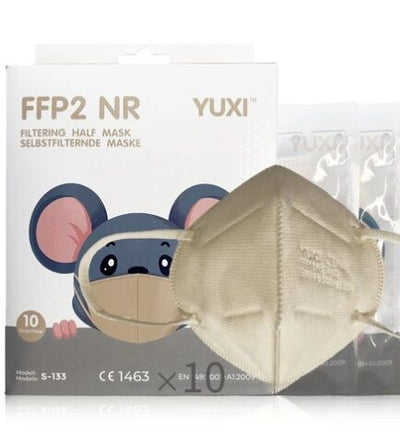 YUXI-Kinder-FFP2-beige