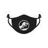 jurassic-park-stoffmaske-schwarz-logo