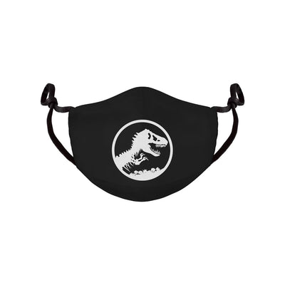 jurassic-park-stoffmaske-schwarz-logo