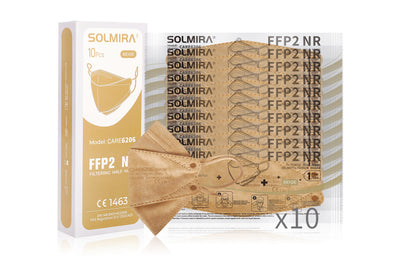 Solmira FFP2 Atemschutzmaske Fischform