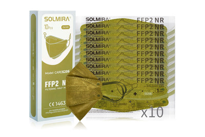 Solmira FFP2 Atemschutzmaske Fischform