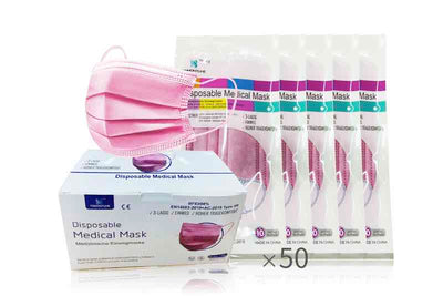 yinhonyuhe-op-masken-medizinisch-erwachsene-pink