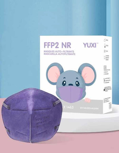 yuxi-kinder-ffp2-maske-lila