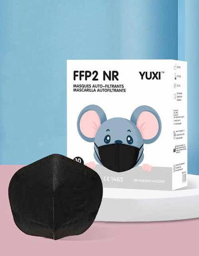 yuxi-kinder-ffp2-maske-schwarz