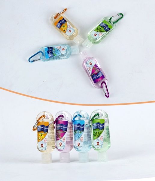 Desinfektionsmittel Alkohol tragbar mit Karabiner