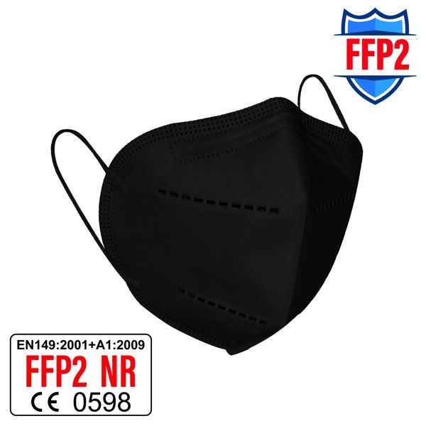 FFP2 Maske schwarz