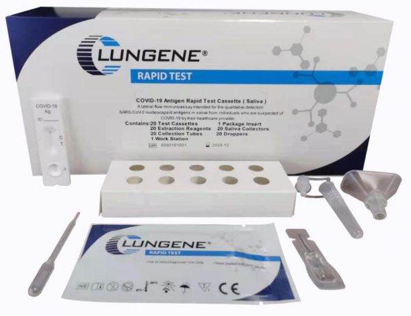 Clungene Spucktest Antigen