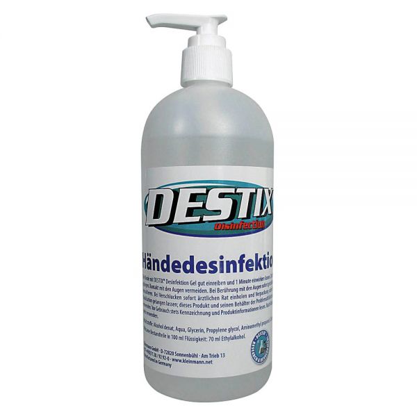 DESTIX Handdesinfektionsgel 0,5 l