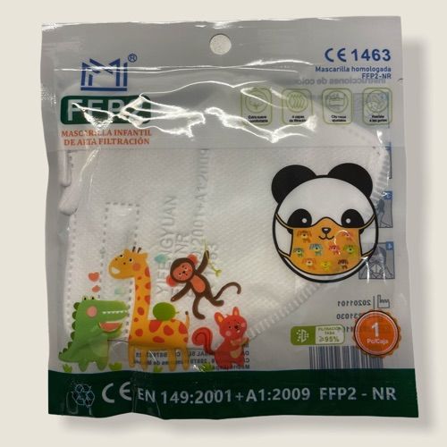 Kinder FFP2 Maske weiß