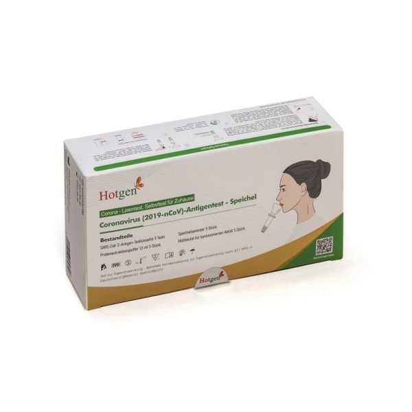 Hotgen Spucktest 5er Packung