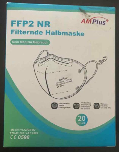 Amplus FFP2 Erwachsene weiss